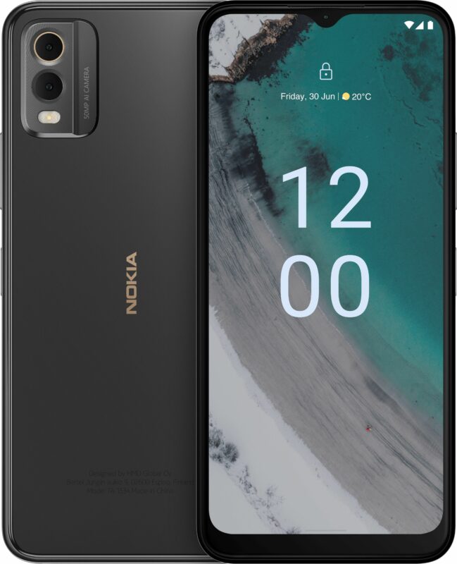 Buy NOKIA C32 DS 4/64 CHARCOAL NOKIA SMART 6.5" ANDROID 13 DS 8CORES 4GB RAM 64GB ROM 5000MAH NANO SIM USB-C CHARCOAL at low price from digiteq.com