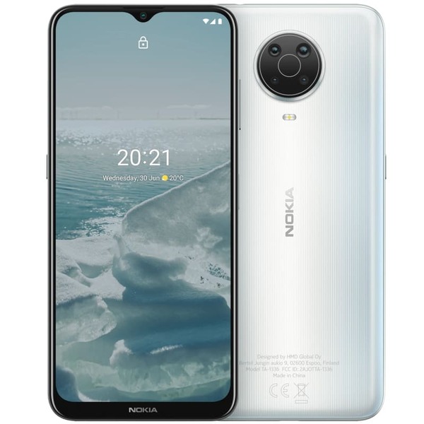 Buy NOKIA G20 DS SILVER NOKIA SMART 6.5" ANDROID 11 DS 4GB 64GB 5050MAH NANO SIM USB-C SILVER at low price from digiteq.com