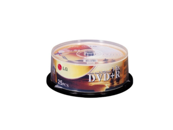 Buy 25PCS LG DVD+R/8X/CAKE BOX at low price from digiteq.com