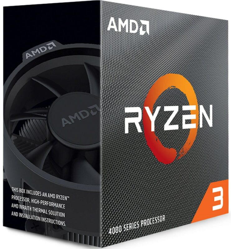 Buy AMD RYZEN 3 4100 BOX AMD RYZEN 3 AM4 3.8GHZ 4CORES FAN 65W DESKTOP at low price from digiteq.com