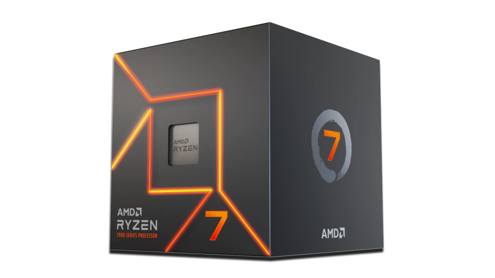 Buy AMD RYZEN 7 7700 3.8G 32M BOX AMD RYZEN 7 AM5 3.8GHZ 8CORES INTVGA FAN 65W DESKTOP at low price from digiteq.com