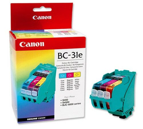 Buy CANON BC-31 COLOR BJC-3000 BJC-3010 BJC-6000 MultiPASS C755 F30 F50 S400 S450 S500 S520 S600 S630 S750 at low price from digiteq.com