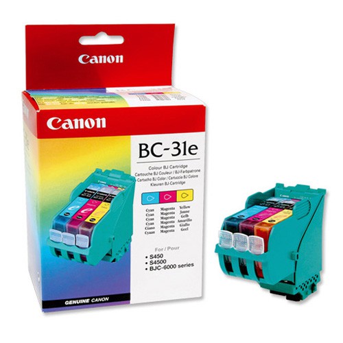 Kaufen CANON BC-31 COLOR BJC-3000 BJC-3010 BJC-6000 MultiPASS C755 F30 F50 S400 S450 S500 S520 S600 S630 S750 zum günstigen Preis von digiteq.com