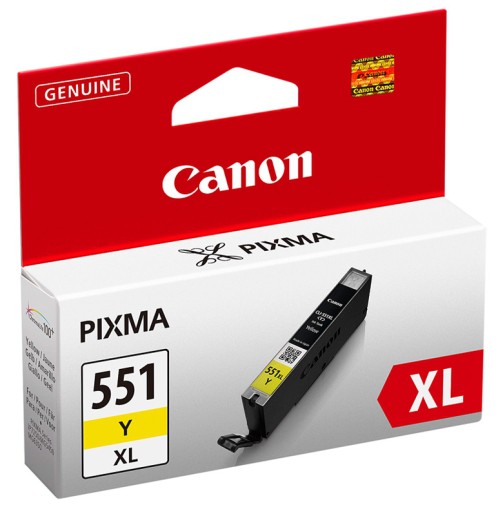 Buy CANON CLI-551XL YELLOW PIXMA IP7250 PIXMA MG5450 PIXMA MG6350 at low price from digiteq.com