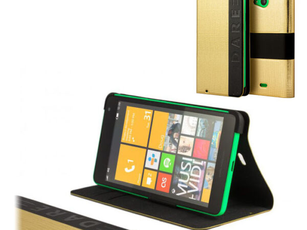 Buy FLIP COVER LUMIA 535 GOLD SKIN NOKIA ACCESSORIES FLIP COVER GOLD at low price from digiteq.com