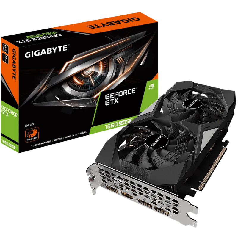 Buy GB N166SD6-6GD GIGABYTE NVIDIA GTX1660 SUPER HDMI DP 192B 6GB ACTIVE at low price from digiteq.com