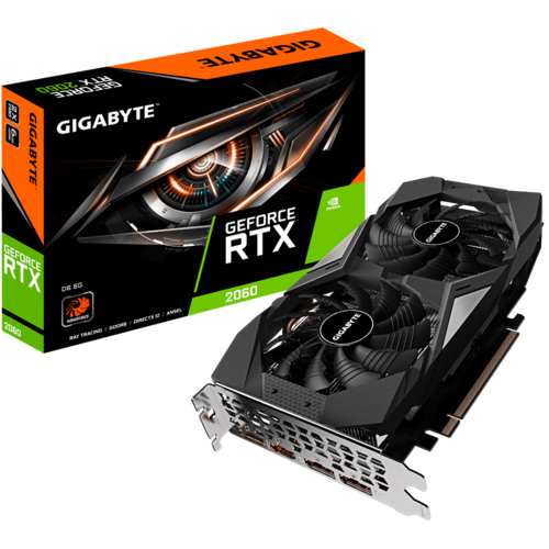 Buy GB N2060D6-6GD GIGABYTE NVIDIA RTX2060 HDMI DP 192B 6GB ACTIVE at low price from digiteq.com
