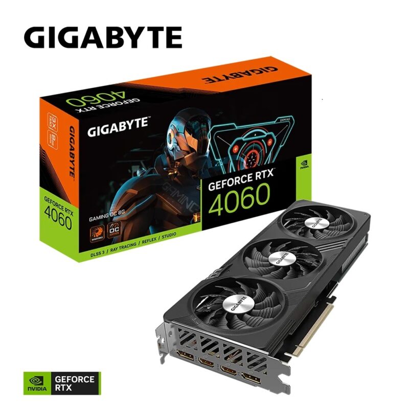 Buy GB N4060GAMING OC-8GD GIGABYTE NVIDIA RTX4060 HDMI DP 128B 8GB ACTIVE at low price from digiteq.com