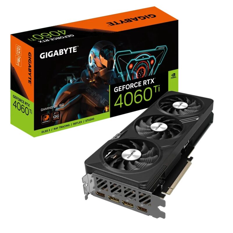 Buy GB N406TGAMING OC-16GD GIGABYTE NVIDIA RTX4060TI HDMI DP 128B 16GB ACTIVE at low price from digiteq.com