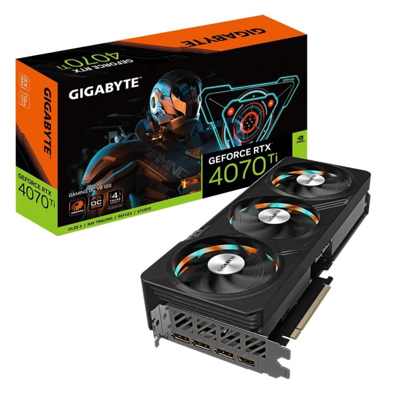 Buy GB N407TGAMING OCV2-12GD GIGABYTE NVIDIA RTX4070TI HDMI DP 192B 12GB ACTIVE at low price from digiteq.com