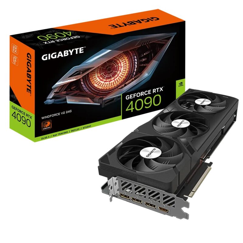 Buy GB N4090WF3V2-24GD GIGABYTE NVIDIA RTX4090 HDMI DP 384B 24GB ACTIVE at low price from digiteq.com