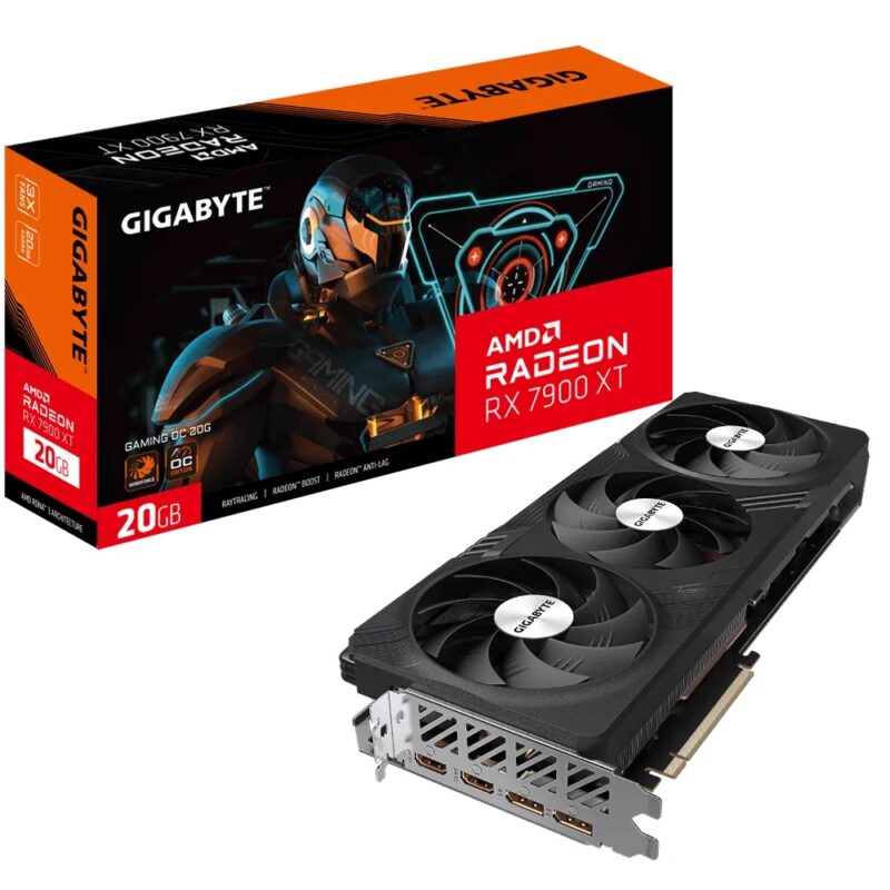 Buy GB R79XTGAMING OC-20GD GIGABYTE AMD RX7900XT HDMI DP USB-C 320B 20GB ACTIVE at low price from digiteq.com