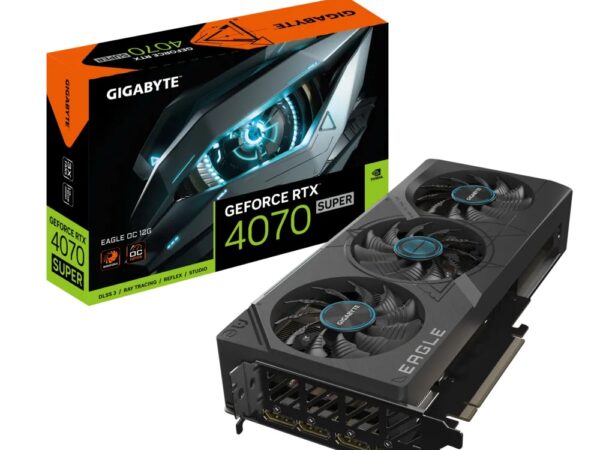 Buy GB RTX4070 SUPER EAGLE OC 12G GIGABYTE NVIDIA RTX4070 SUPER HDMI DP 192B 12GB ACTIVE at low price from digiteq.com
