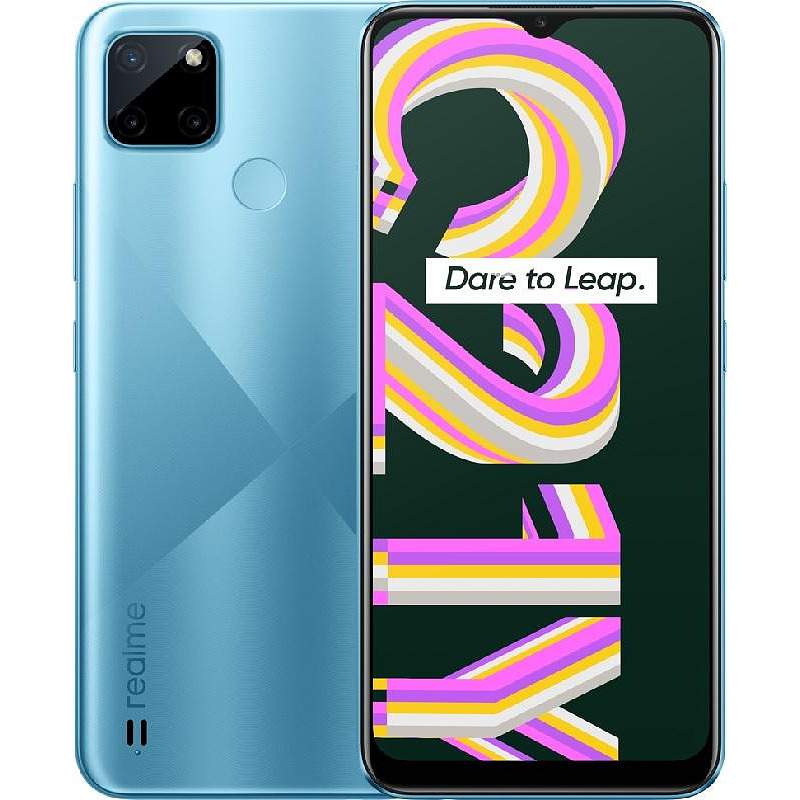 Buy REALME C21-Y 3263 4G+64G BLUE REALME SMART 6.5" ANDROID 10 DS 8CORES 4GB 64GB 5000MAH NANO SIM MICRO USB CROSS BLUE at low price from digiteq.com
