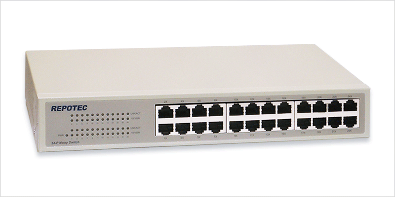 Buy SWITCH RP-1724DR/L W/RACK KITS REPOTEC SWITCH MBIT 24 PORTS at low price from digiteq.com